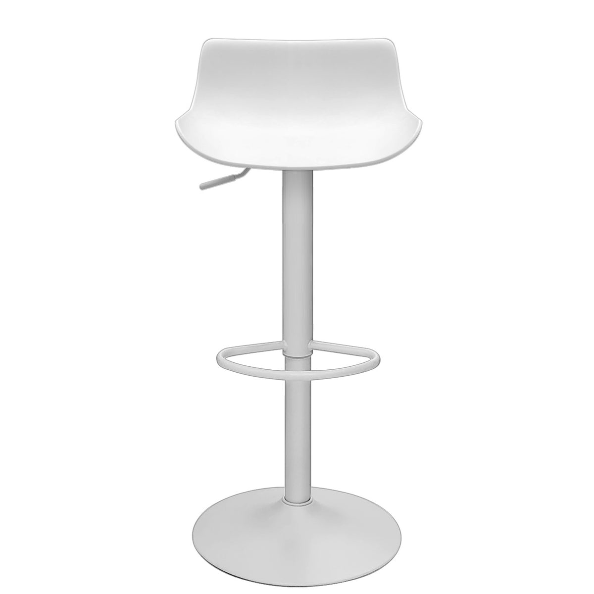 FANBYN bar stool with backrest, white/indoor/outdoor, 251/4 - IKEA