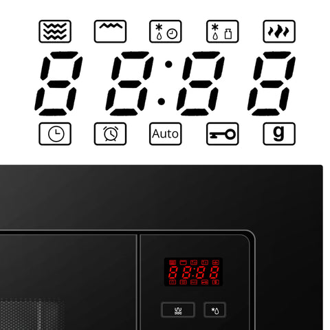 Built-In Microwave+Grill Oven (20L)