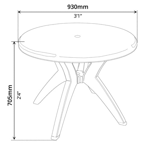 Outdoor-Dining Set