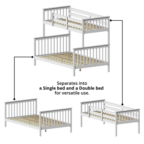 Bunk Bed (Single + Double)