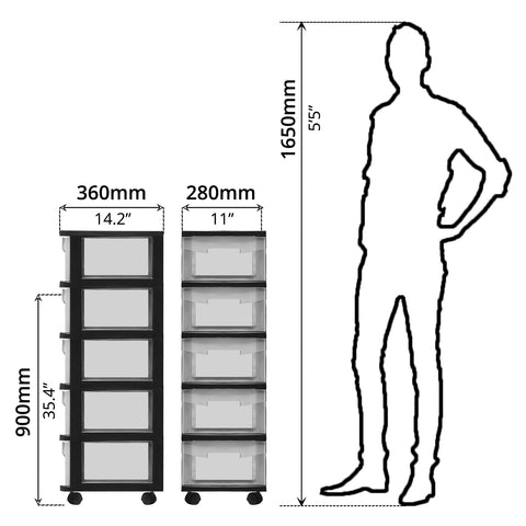 Drawer Cabinet (50L)