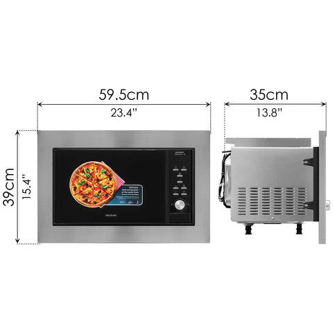 Built-In Microwave+Grill Oven (23L)