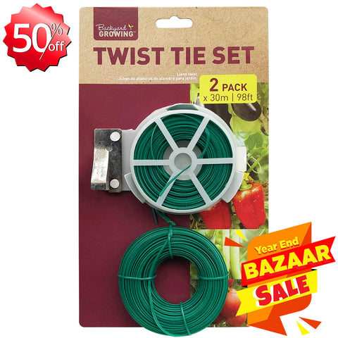 2-pcs Twist Tie Wire (30m)