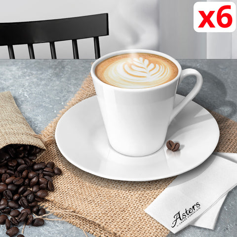 6-pcs Coffee Cup Set (90ml) - Asters Maldives