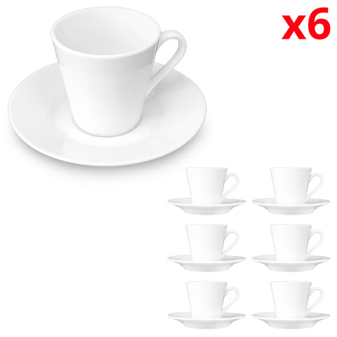 6-pcs Coffee Cup Set (90ml) - Asters Maldives