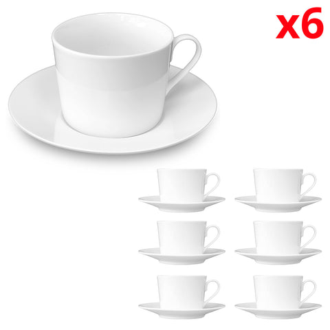 6-pcs Teacup Set (250ml)