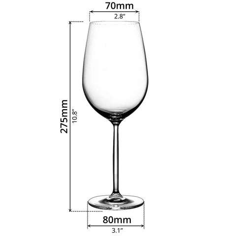 6-pcs Wine Glass (750ml)