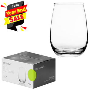 6-pcs Drinking Glass (400ml)