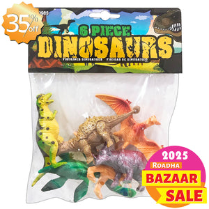 Dinosaur Toys (6 PCs)