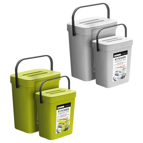 Dustbin, 3L & 5L (2 PCs)