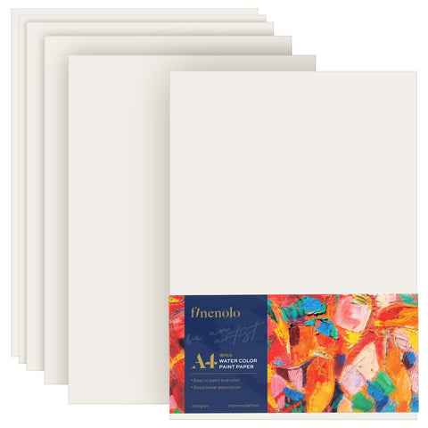 Watercolor Paper, A4 (16 Sheets) - Asters Maldives