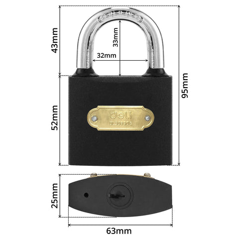 Padlock (63mm) - Asters Maldives