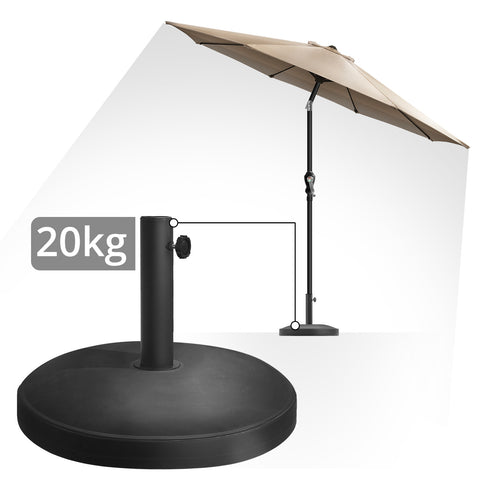 Umbrella with 20kg Base