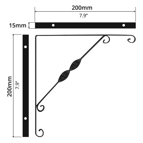 Shelf Bracket (2 PCs) - Asters Maldives