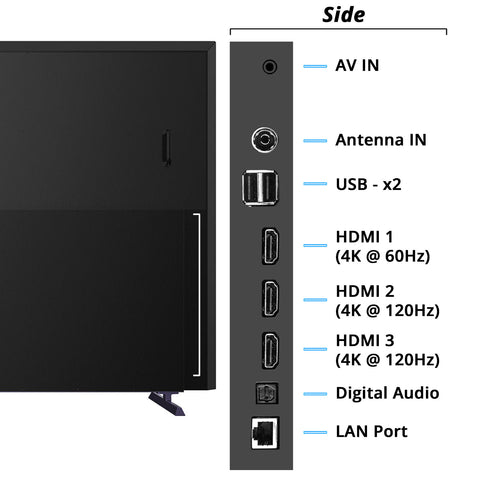 TV (4K QLED) - 100" - Asters Maldives