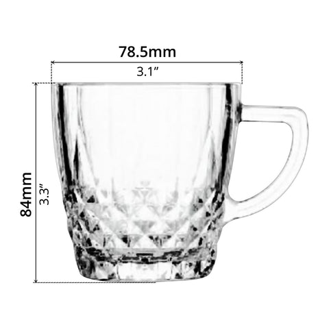 6-pcs Teacup (250ml)