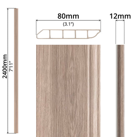 Skirting Board (7'11") - Asters Maldives