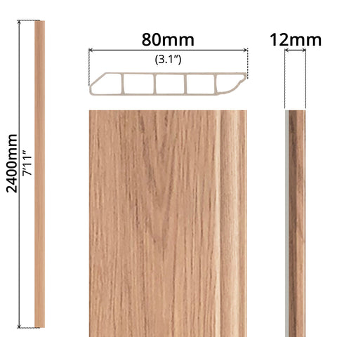 Skirting Board (7'11") - Asters Maldives