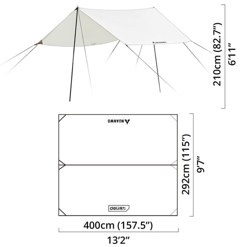 Tent (4 x 3m) - Asters Maldives