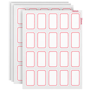 240-pcs Sticker Sheet (14 x 25mm) - Asters Maldives