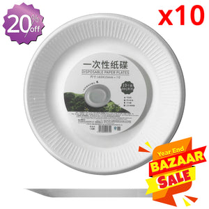 10-pcs Paper Plate (7")