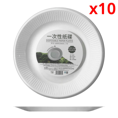 10-pcs Paper Plate (7")