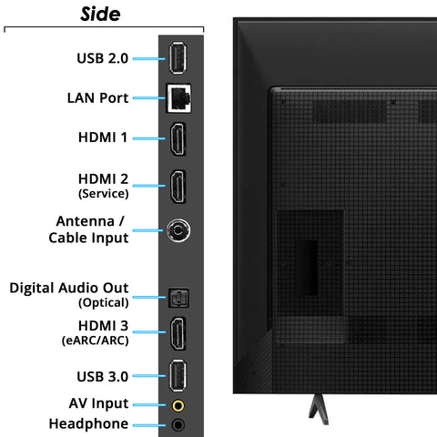 TV (4K UHD) - 75" - Asters Maldives