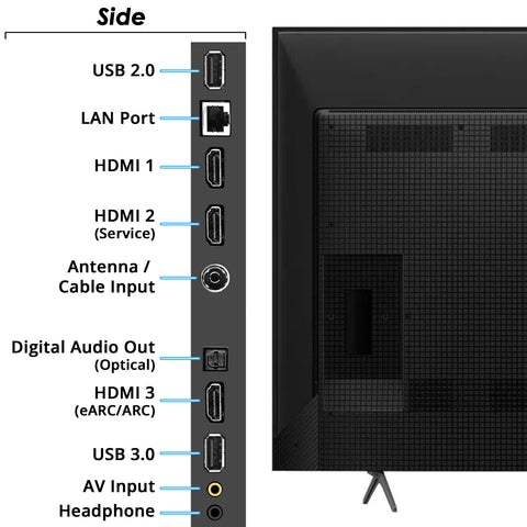 TV (4K QLED) - 75" - Asters Maldives