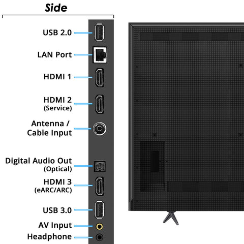 TV (4K QLED) - 85" - Asters Maldives