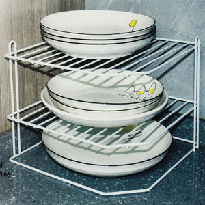 Angled plate rack sale