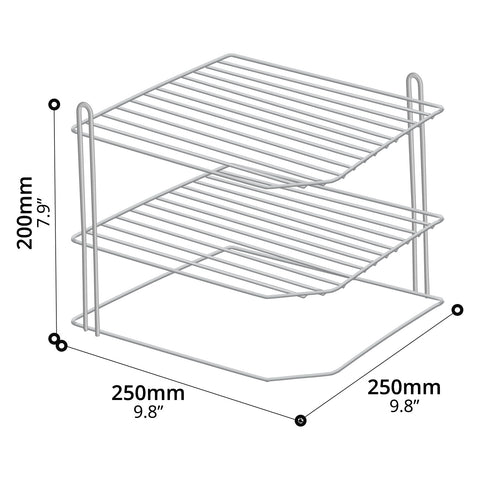 Corner Plate Shelf