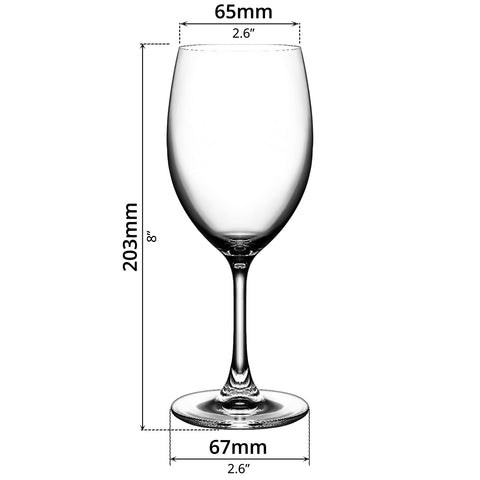 6-pcs Wine Glass (350ml)