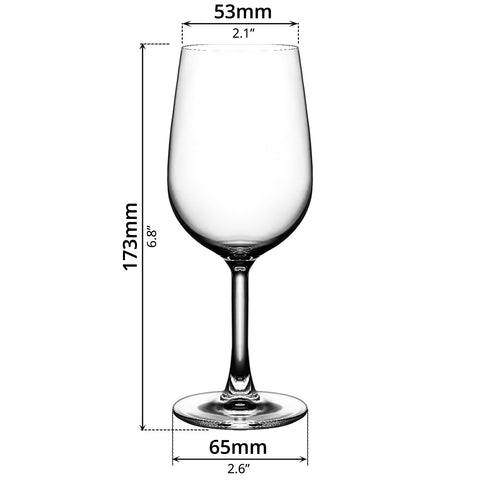 6-pcs Wine Glass (230ml)