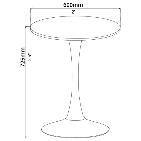 Dining Table (Ø60cm)