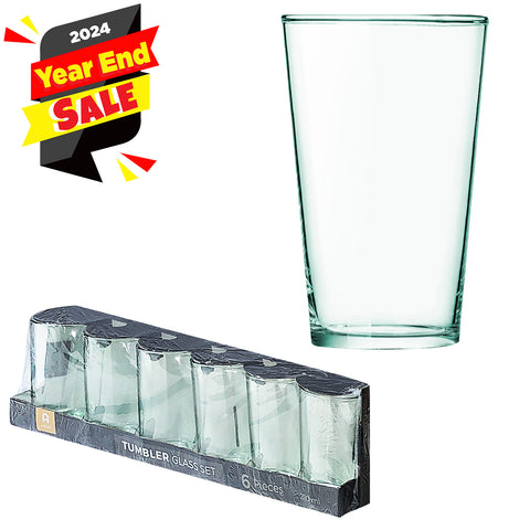 6-pcs Drinking Glass (240ml)