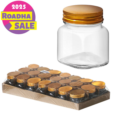 18-pcs Glass Jar (100ml)