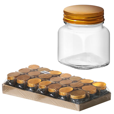 18-pcs Glass Jar (100ml)