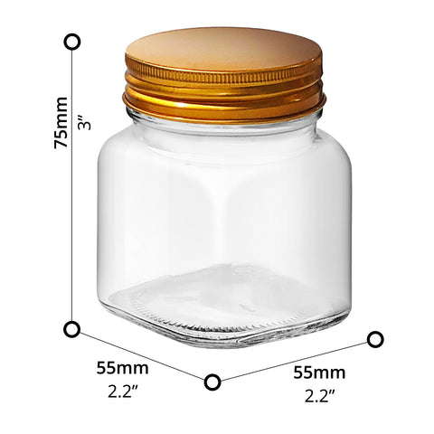 18-pcs Glass Jar (100ml)