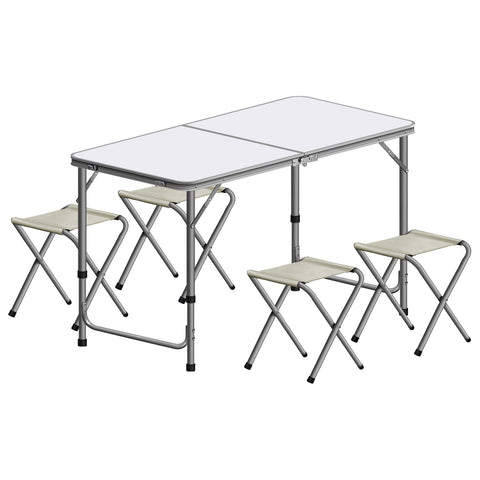 Folding Table Set (120 x 60cm)