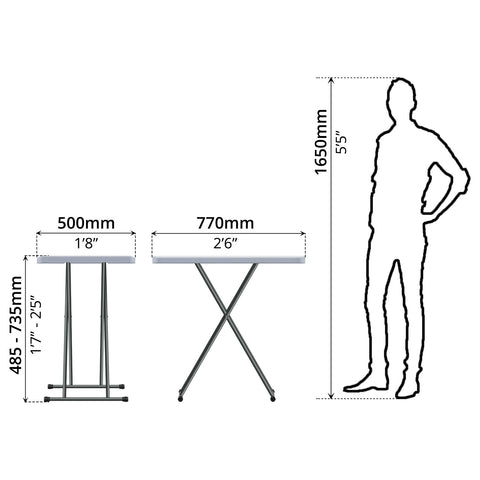 Folding Table (77 x 50cm)