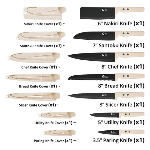 Knife Set (17 PCs)