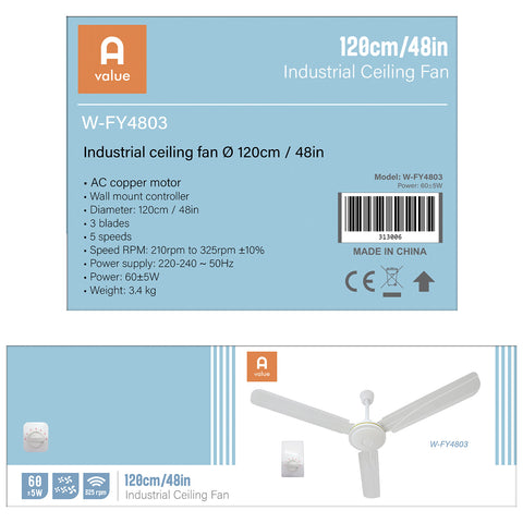 Ceiling Fan (Ø48")