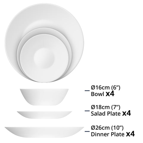 Dinnerware Set (12 PCs)