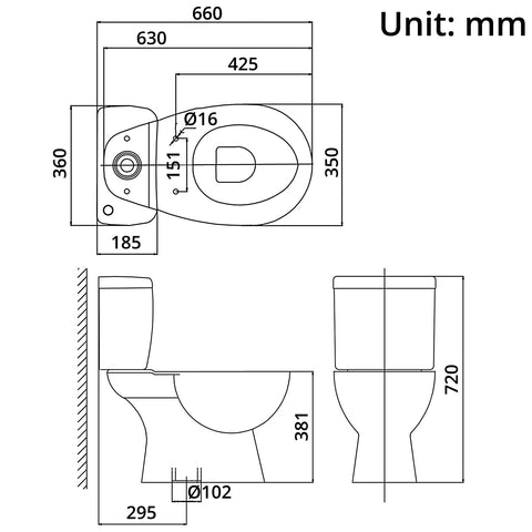 Water Closet (Toilet)