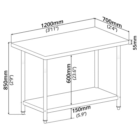 Kitchen Work Table