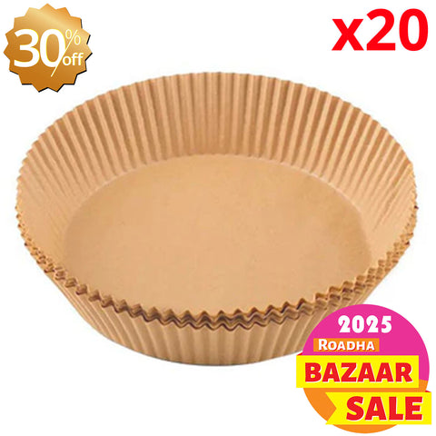 20-pcs Baking Tray (Ø23cm)