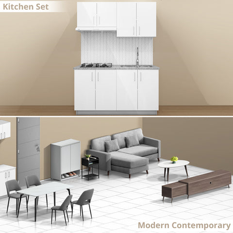 Kitchen Set A + Modern