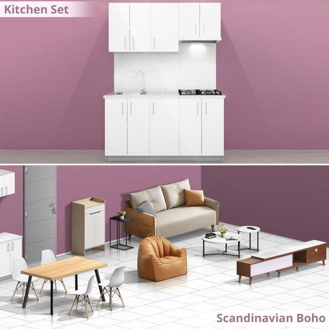 Kitchen Set C + Boho