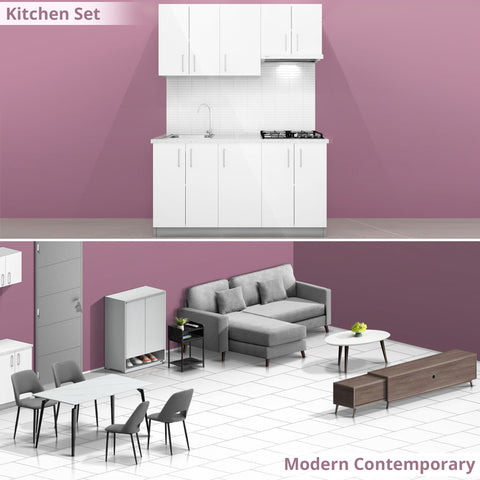 Kitchen Set C + Modern