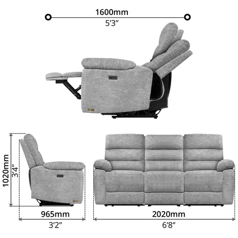 Recliner Set (2 PCs)